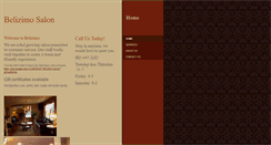 Desktop Screenshot of belizimosalon.com